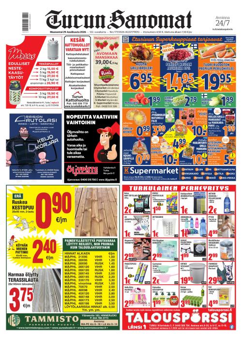 Turun Sanomat 29.6.2026