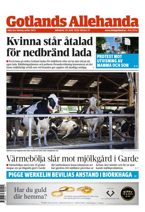 Gotlands Allehanda 29.6.2026