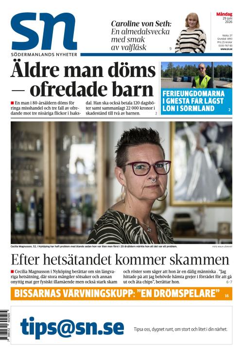 Södermanlands Nyheter 29.6.2026