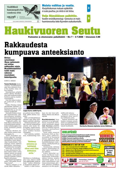 Haukivuoren Seutu 3.7.2026