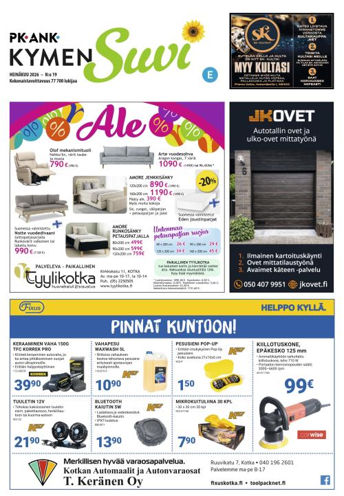 Kaupunkilehti Ankkuri 1.7.2026