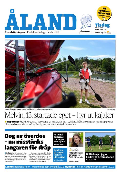 Ålandstidningen 30.6.2026