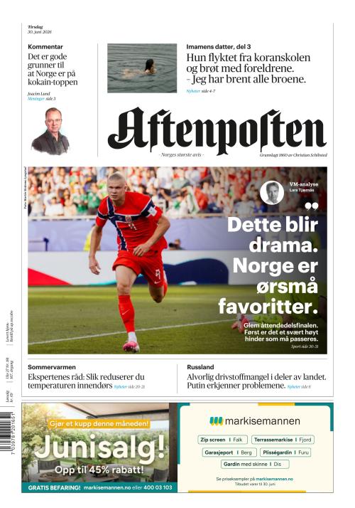 Aftenposten 30.6.2026