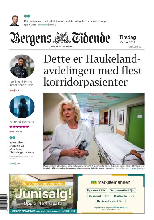 Bergens Tidende 30.6.2026