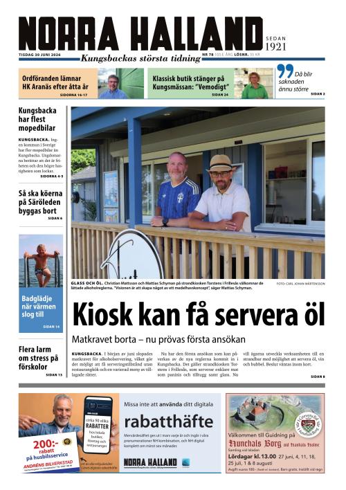 Norra Halland 30.6.2026