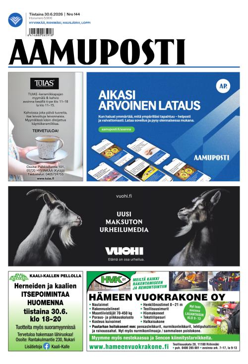 Aamuposti 30.6.2026