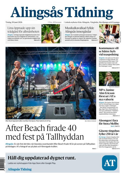 Alingsås Tidning 30.6.2026