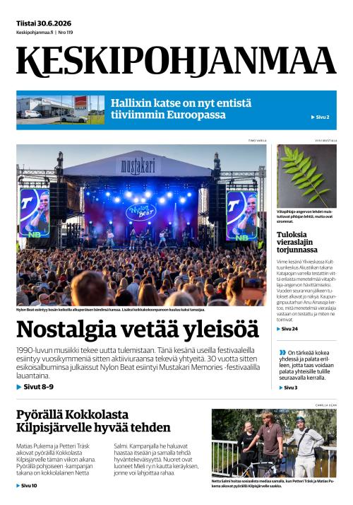 Keskipohjanmaa 30.6.2026