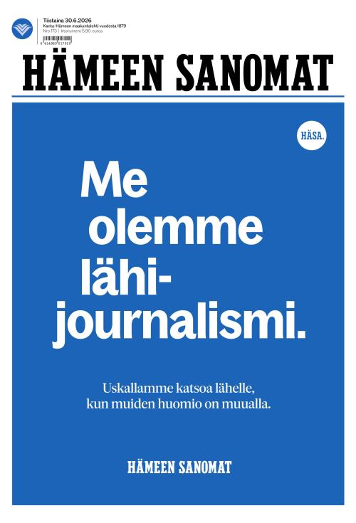 Hämeen Sanomat 30.6.2026