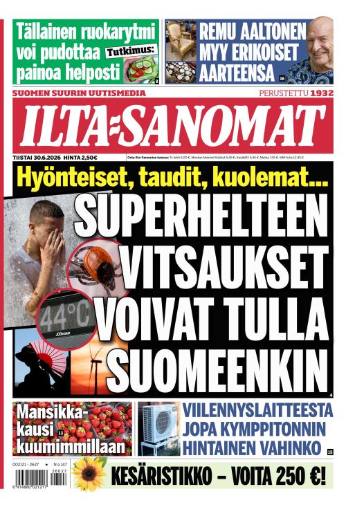 Ilta-Sanomat 30.6.2026