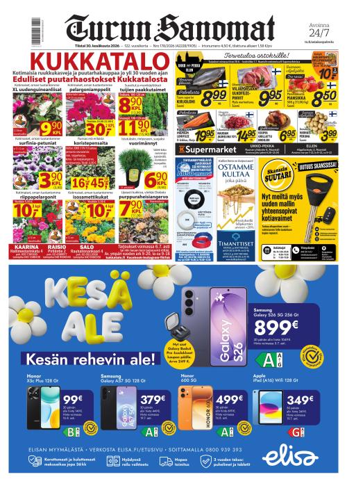 Turun Sanomat 30.6.2026