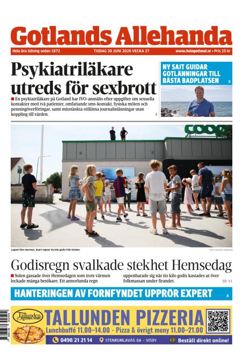 Gotlands Allehanda 30.6.2026