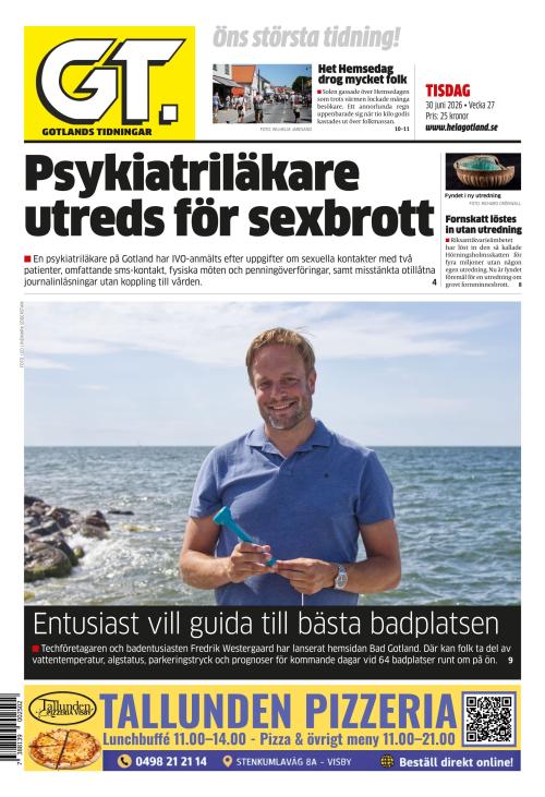 Gotlands Tidningar 30.6.2026