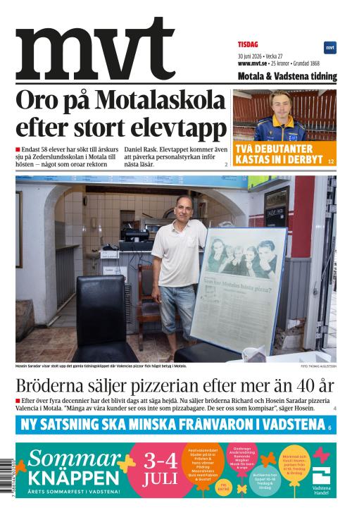Motala Vadstena Tidning 30.6.2026