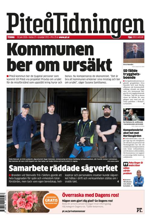 Piteå-Tidningen 30.6.2026