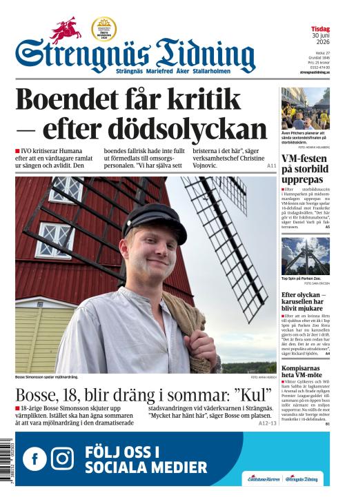 Strengnäs Tidning 30.6.2026