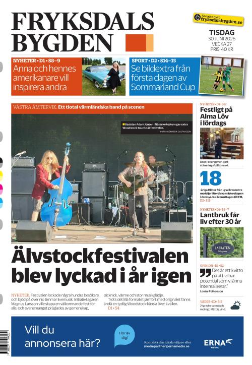Fryksdals-Bygden 30.6.2026