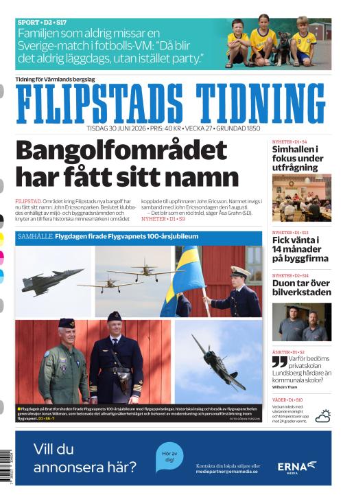 Filipstads Tidning 30.6.2026