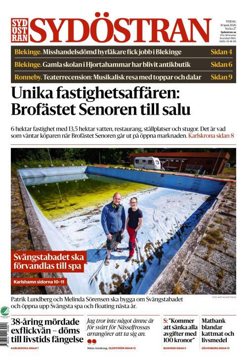 Sydöstran 30.6.2026