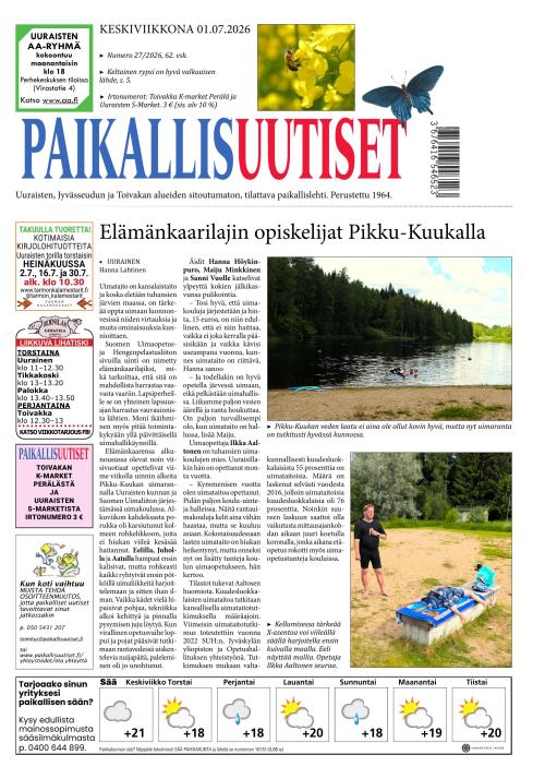 PaikallisUutiset 1.7.2026