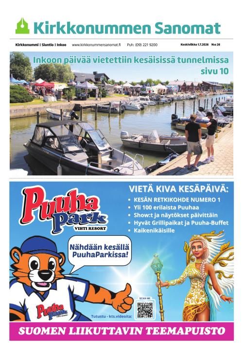 Kirkkonummen Sanomat 1.7.2026