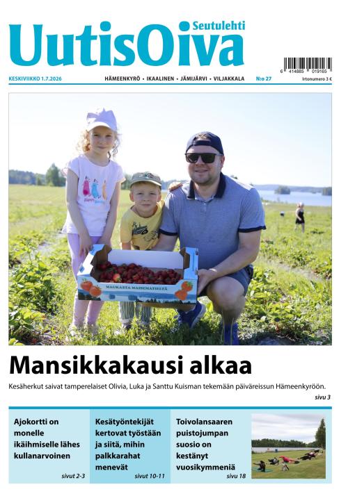 Seutulehti UutisOiva 1.7.2026