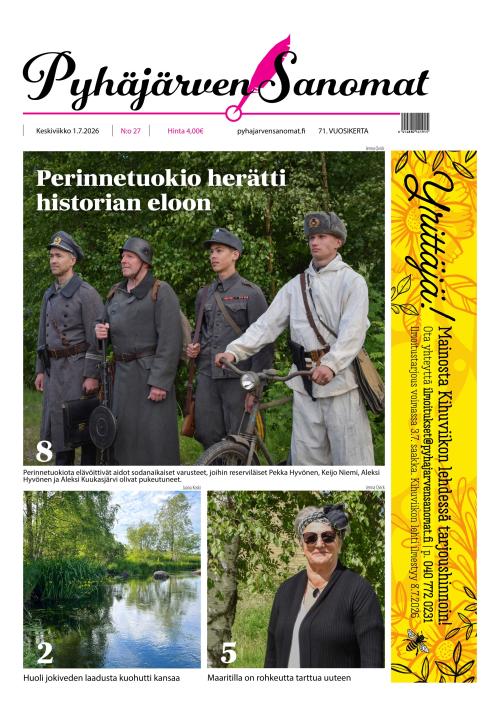 Pyhäjärven Sanomat 1.7.2026