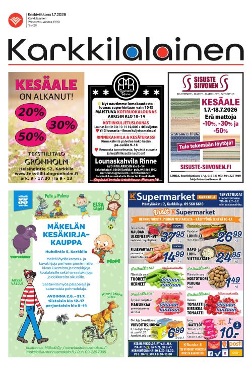 Karkkilalainen 1.7.2026