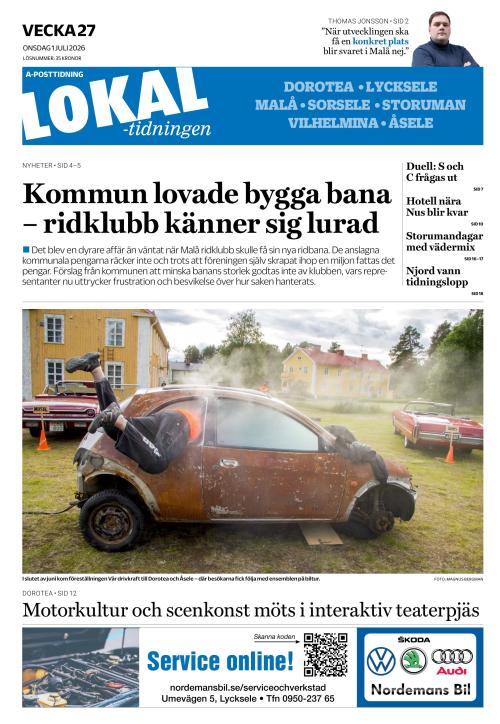 Lokaltidningen 1.7.2026