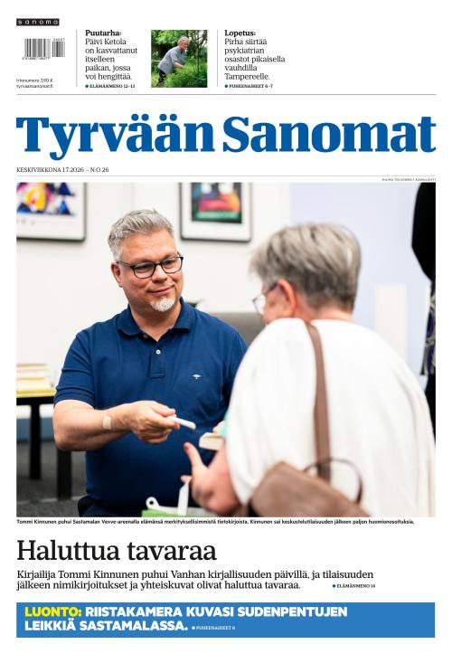 Tyrvään Sanomat 1.7.2026