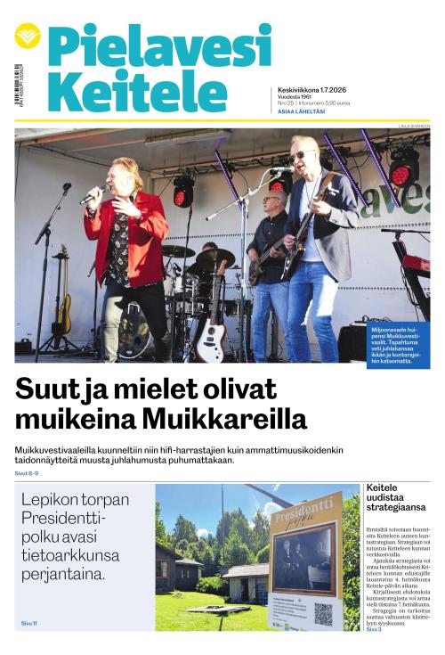 Pielavesi-Keitele 1.7.2026