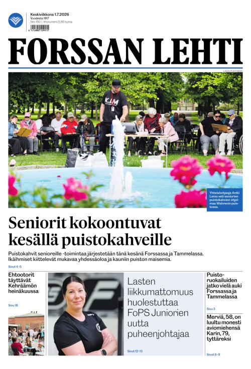 Forssan Lehti 1.7.2026