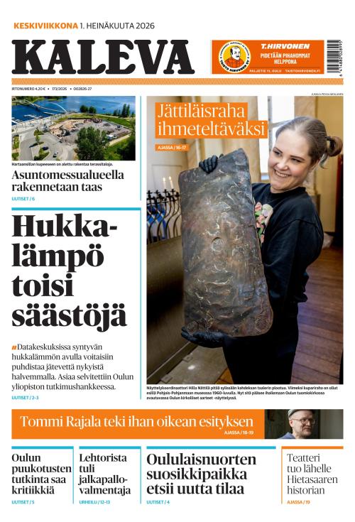 Kaleva 1.7.2026
