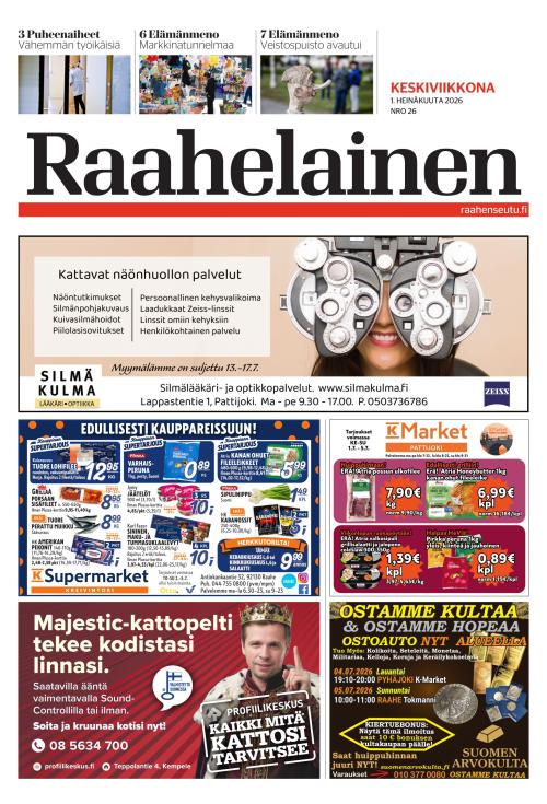 Raahelainen 1.7.2026