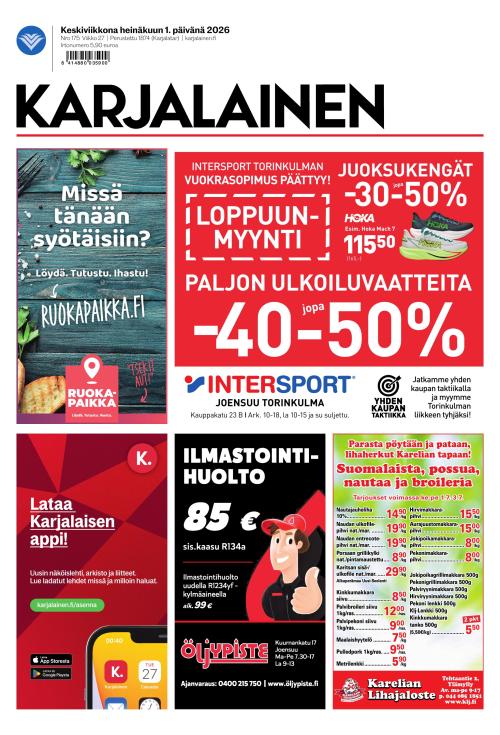 Karjalainen 1.7.2026