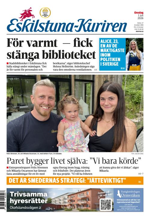 Eskilstuna-Kuriren 1.7.2026