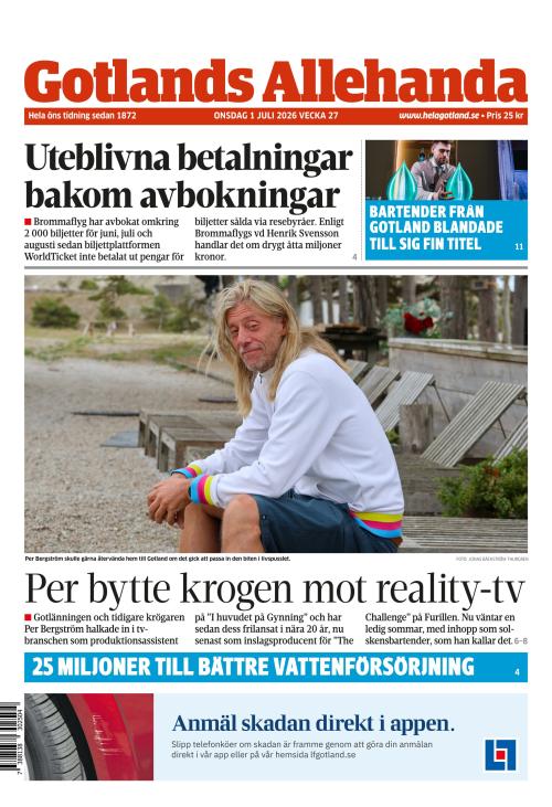 Gotlands Allehanda 1.7.2026