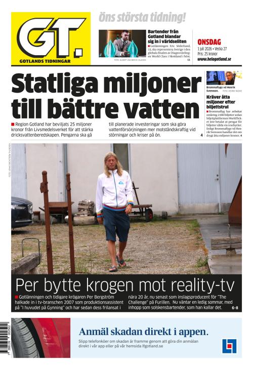 Gotlands Tidningar 1.7.2026