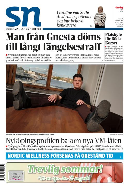 Södermanlands Nyheter 1.7.2026