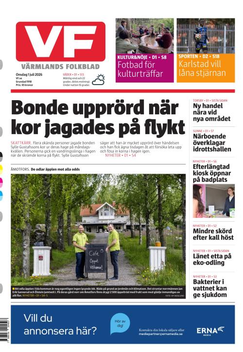 Värmlands Folkblad 1.7.2026