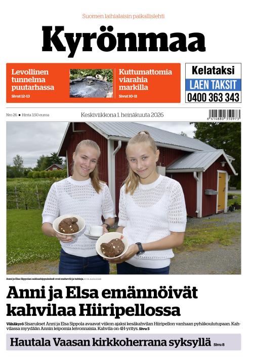 Kyrönmaa-lehti 1.7.2026