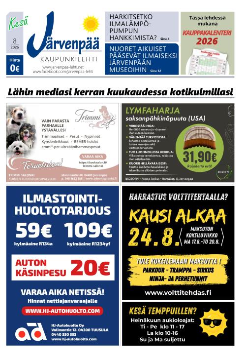 Järvenpää-lehti 2.7.2026