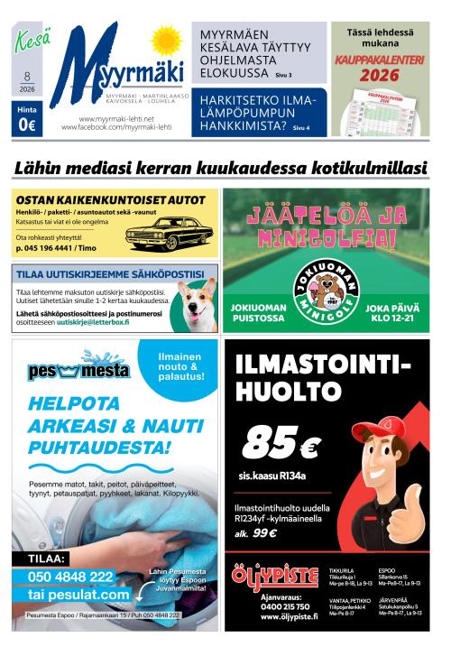 Myyrmäki-lehti 2.7.2026