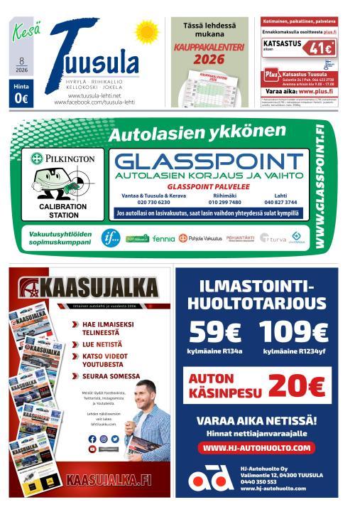 Tuusula-lehti 2.7.2026