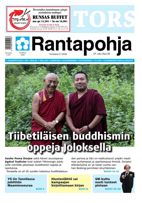 Rantapohja 2.7.2026