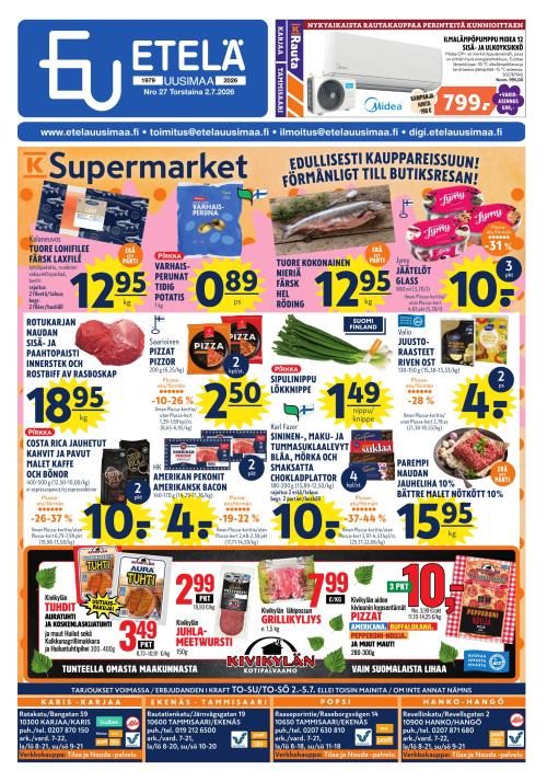 Etelä-Uusimaa 2.7.2026