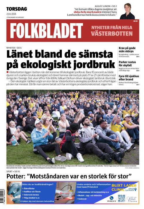 Folkbladet (Västerbotten) (SE) 2.7.2026