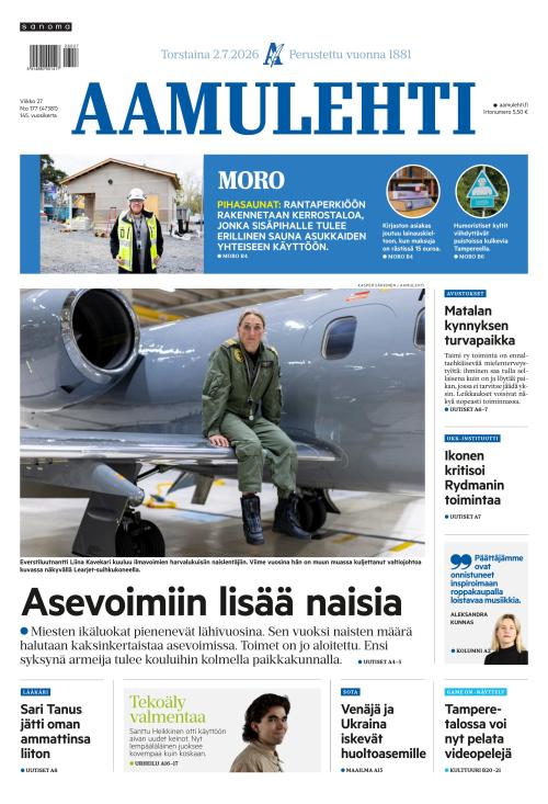 Aamulehti 2.7.2026