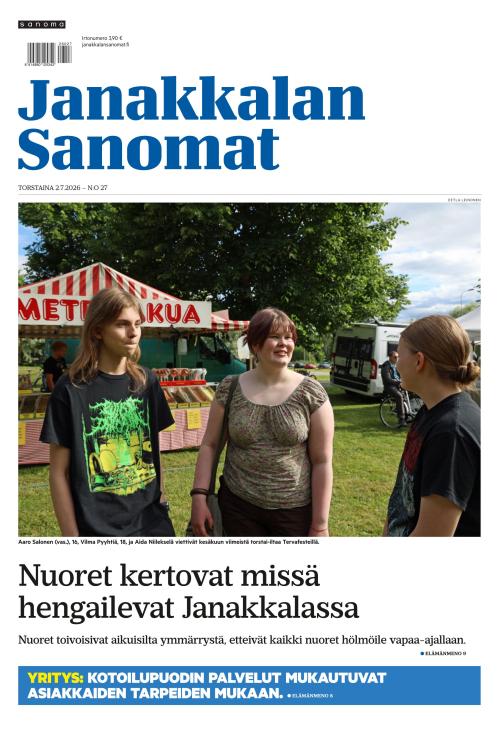Janakkalan Sanomat 2.7.2026
