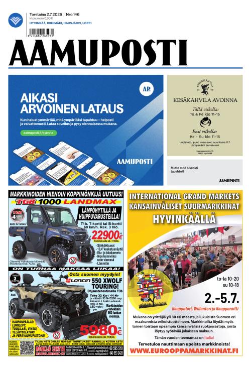 Aamuposti 2.7.2026